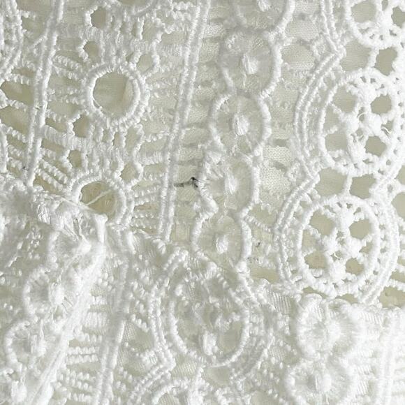 Superdown x revolve White Del Crochet Keyhole Dress - Picture 8 of 9